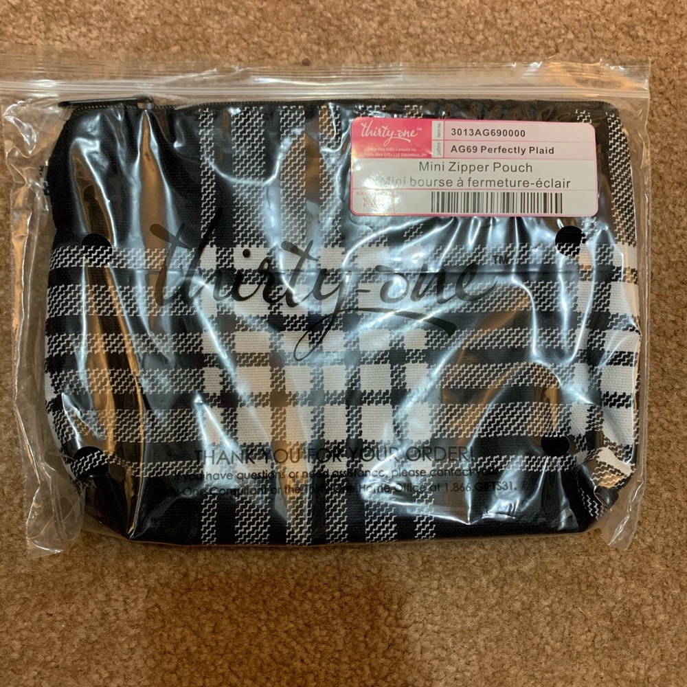 Thirty-One minni zipper pouch